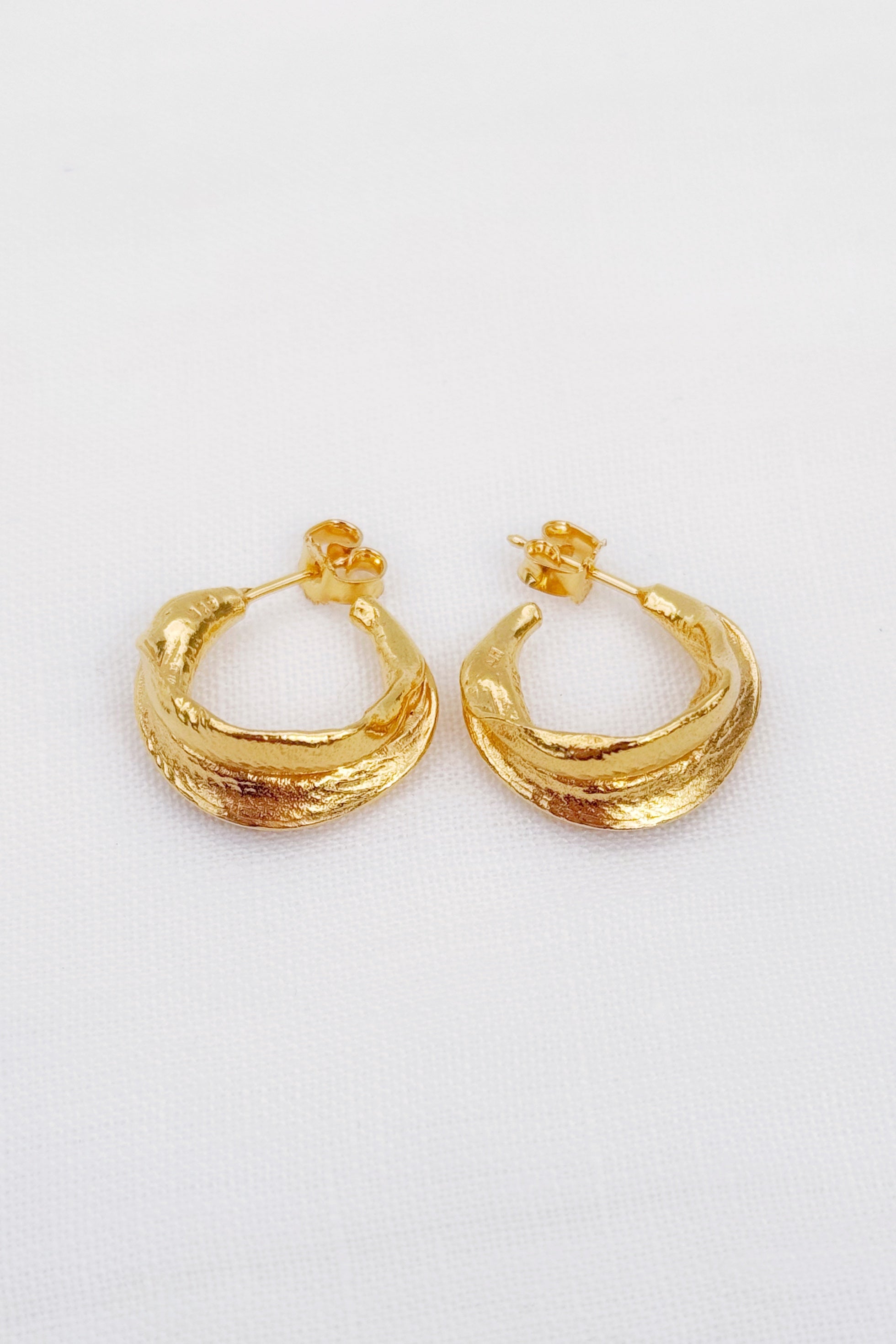 Acid Love Leech Earstick One Size   Vermiel 24 Kt  Goldplated Sterling