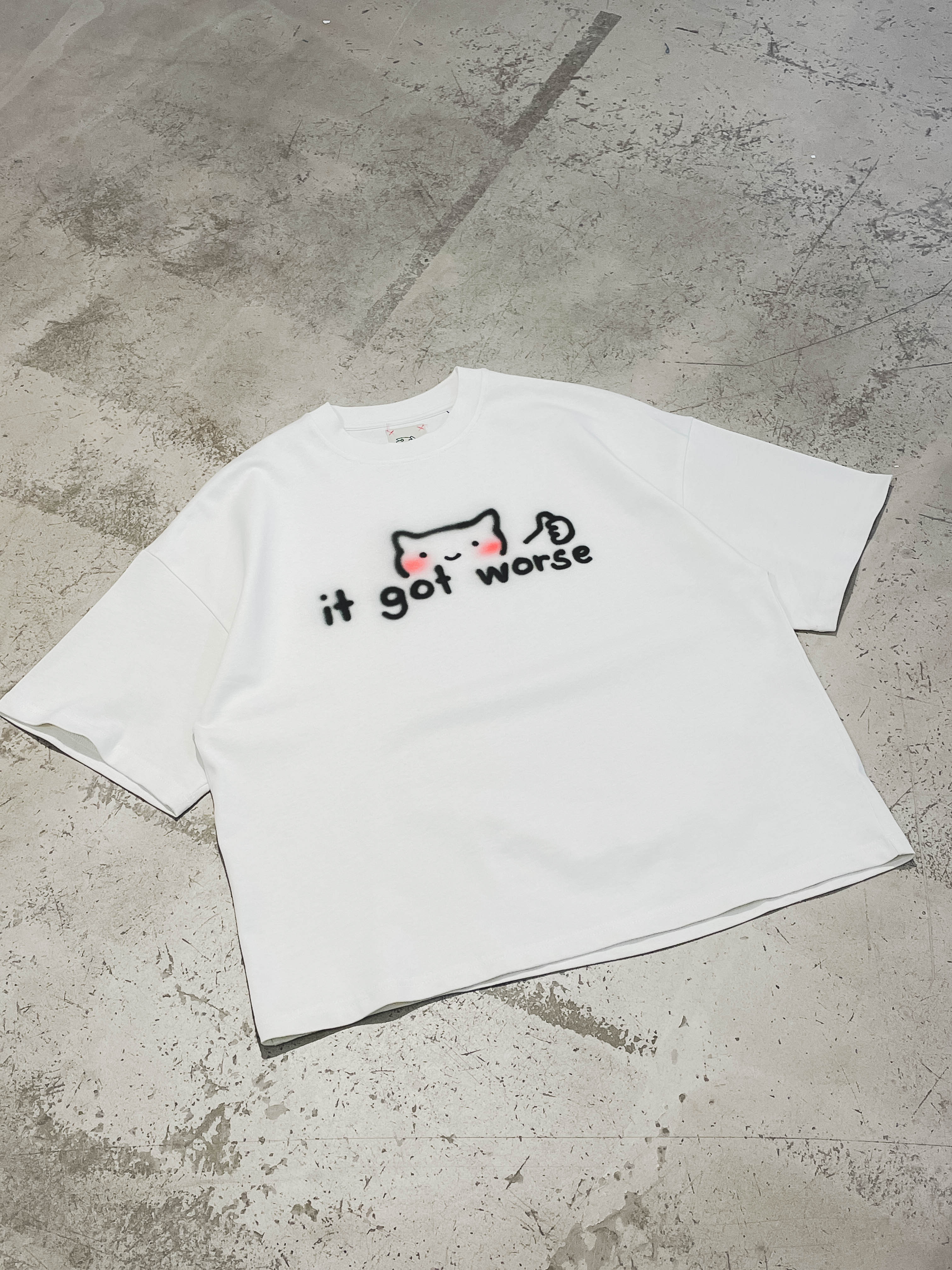 Airbrush Tee It Got Worse  -small