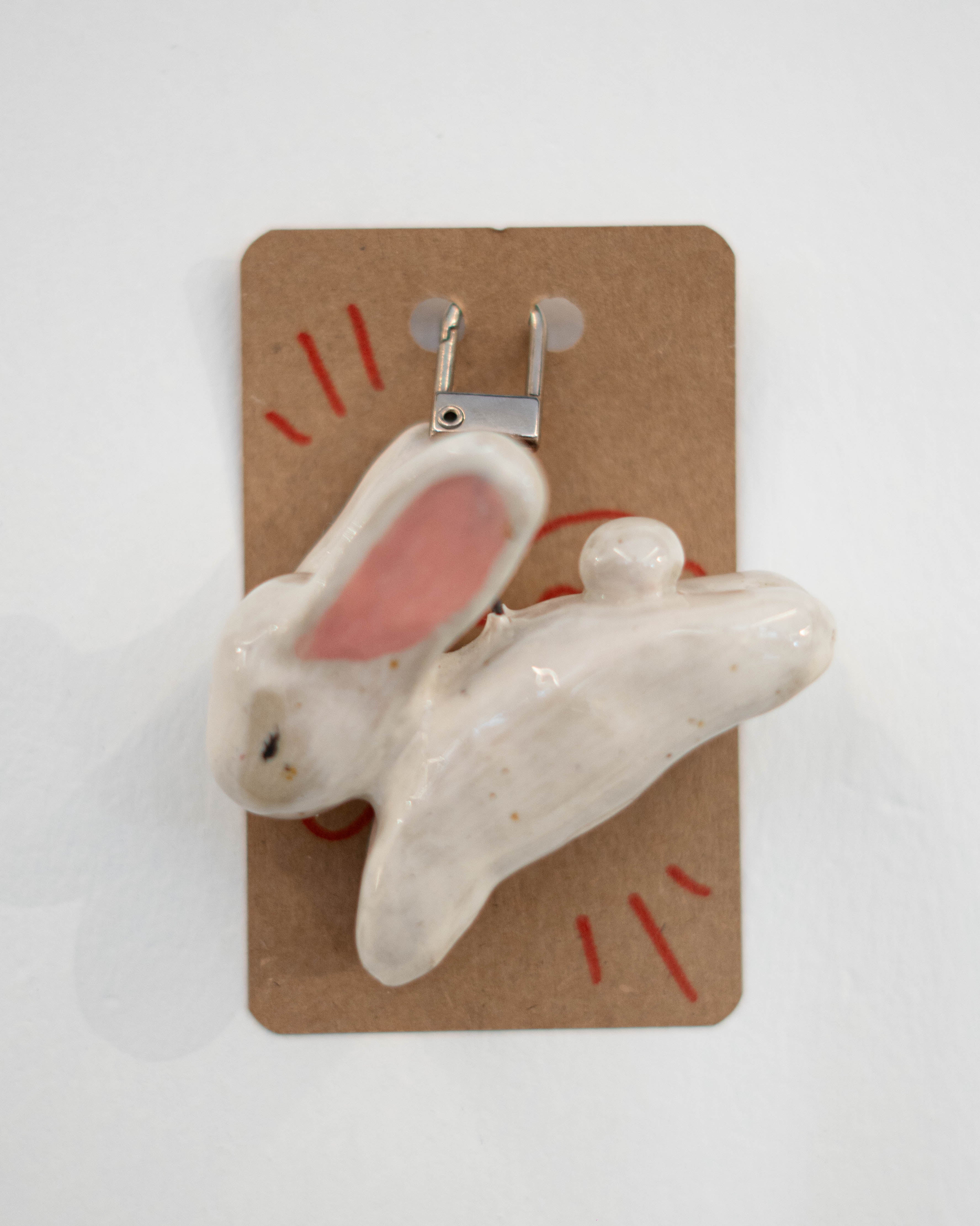 Ceramic Keychains Bunny