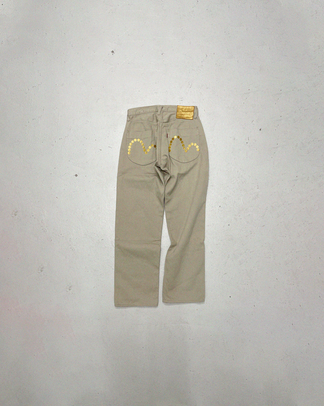 Evisu Jeans Beige