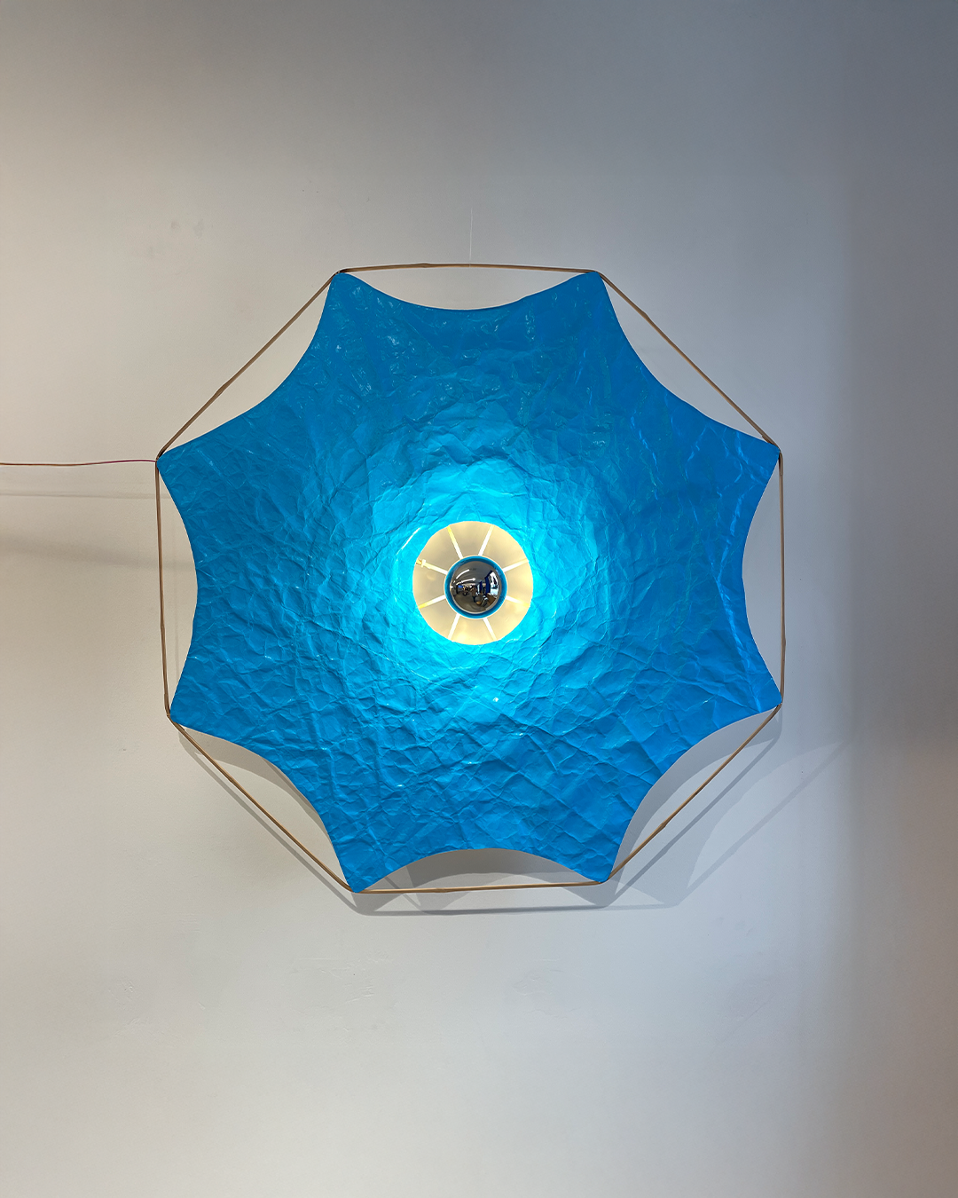 Kite Wall Lamp Blue