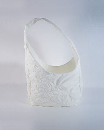 Leaf Vein Bag White