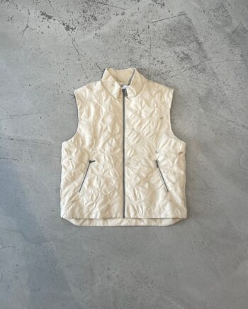 Leaf Vein Suede Beige