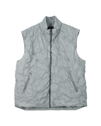 Leaf Vein Vest Grey Small