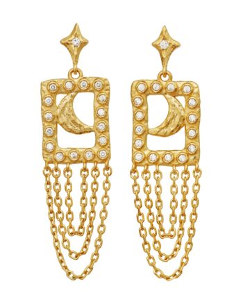 Maanesten øreringe Barbra Earrings Guld
