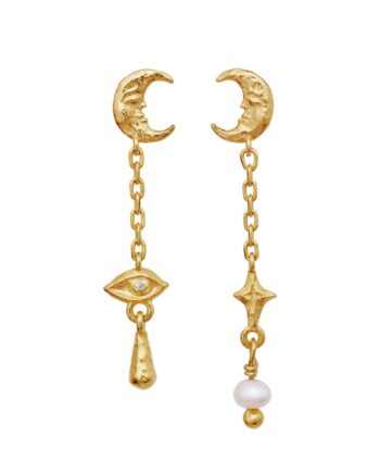 Maanesten øreringe Beatrice Earrings Guld