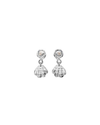 Maanesten øreringe Conca Earrings Sølv