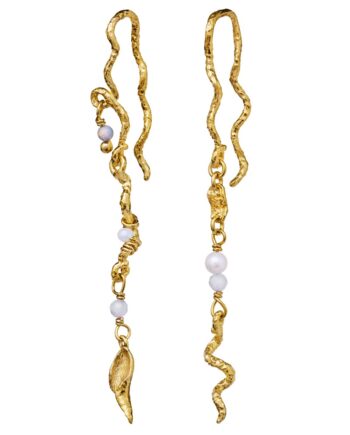 Maanesten øreringe Elisa Earrings Guld