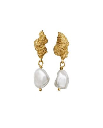 Maanesten øreringe Frigg Earrings Guld