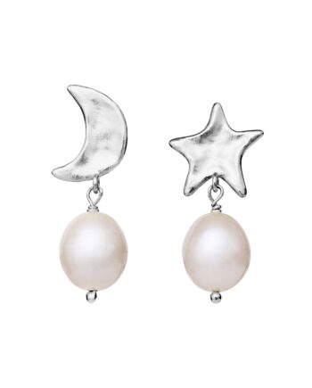 Maanesten øreringe Gabrielle Earrings Sølv