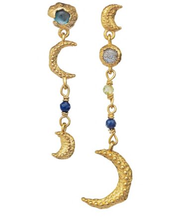 Maanesten øreringe Pheobe Earrings Guld
