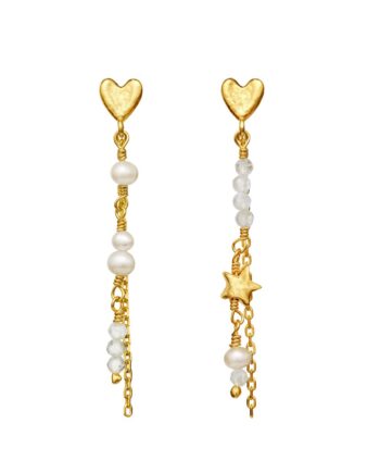 Maanesten øreringe Silma Earrings Guld
