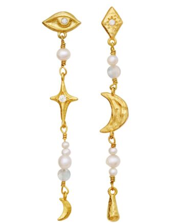 Maanesten øreringe Sissone Earrings Guld