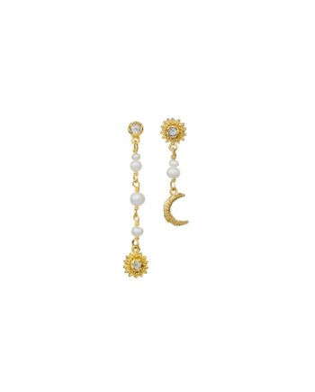 Maanesten øreringe Sunniva Earrings Guld