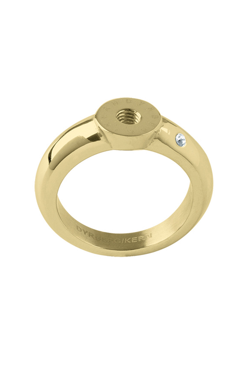 Dyrberg Kern Ring Farve: Guld Størrelse: 48 Dame