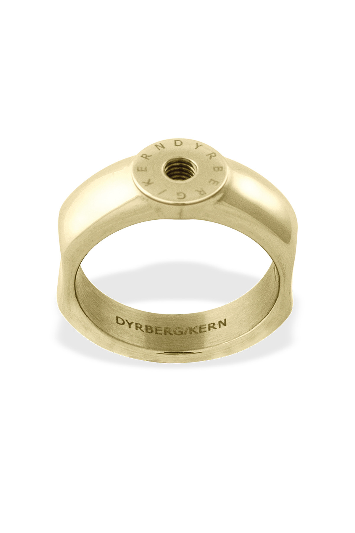 Dyrberg Kern Ring Ring Farve: Guld Størrelse: 48 Dame
