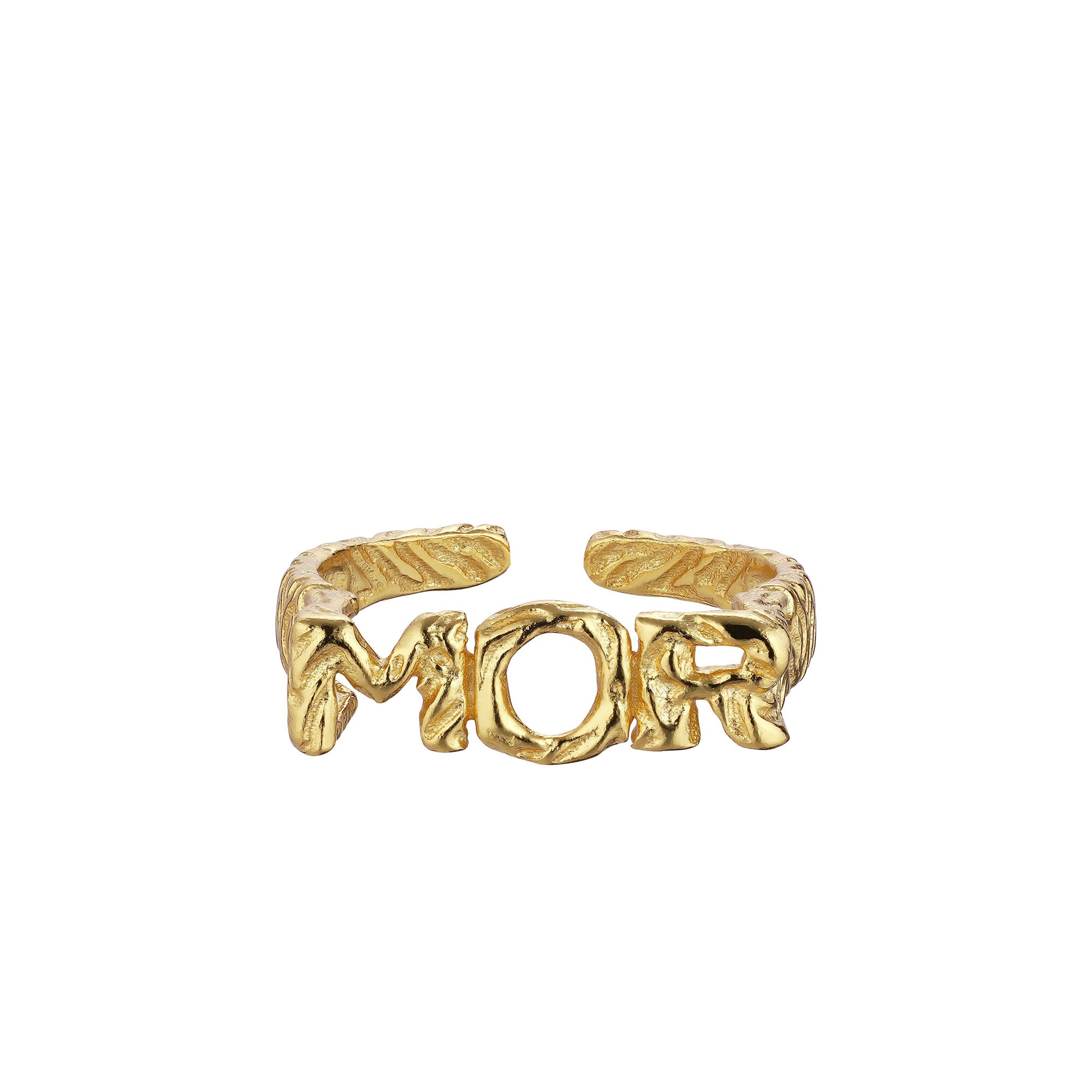 Mor Ring Forgyldt