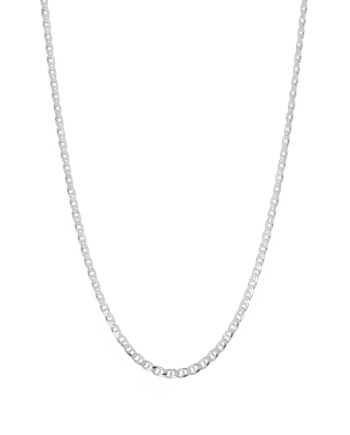 Ix Curb Marina Chain Silver