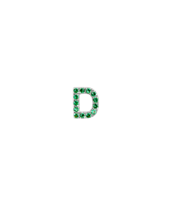 Ix   Green Earring Silver