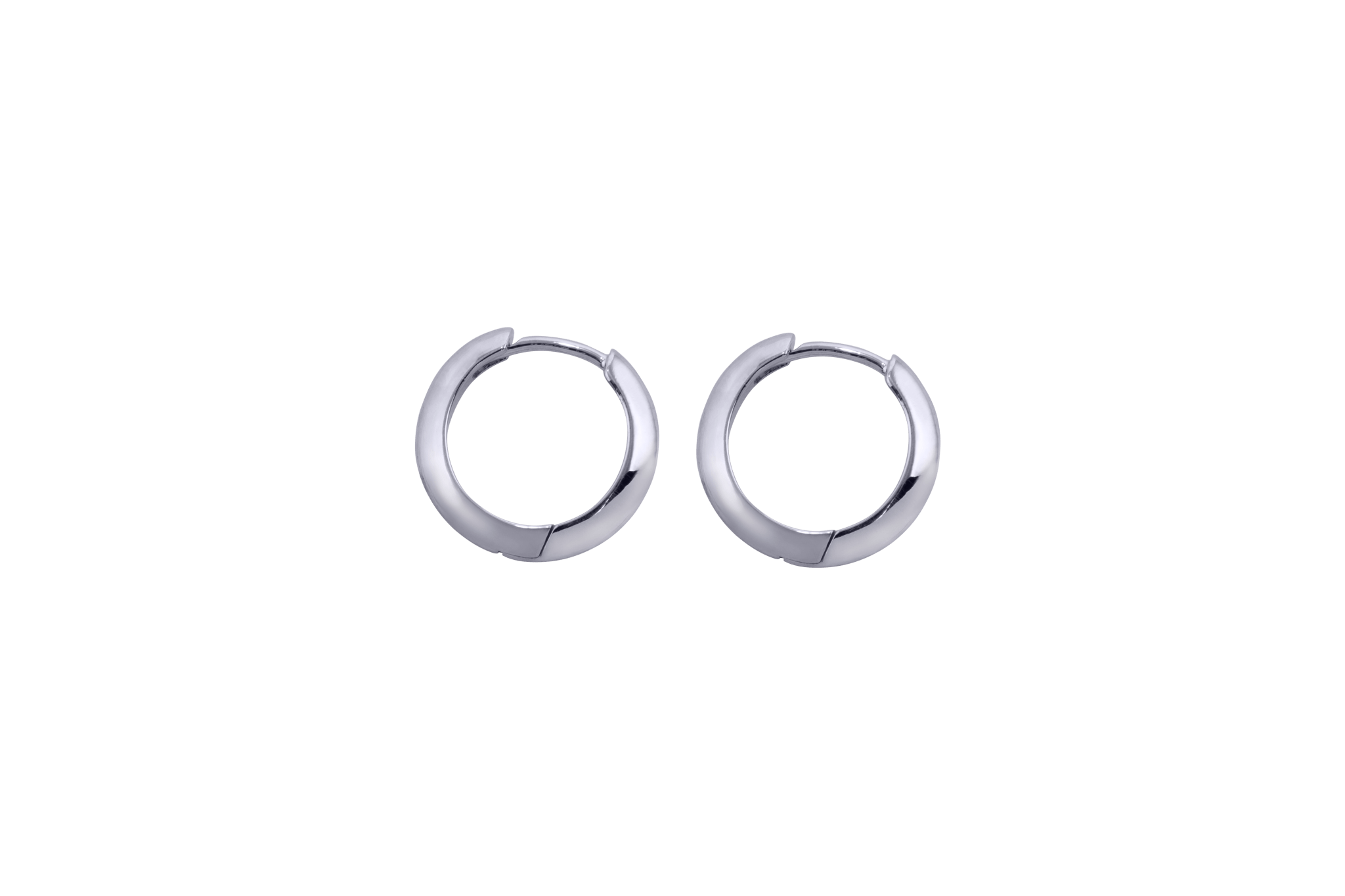Ix Edge Earring Silver