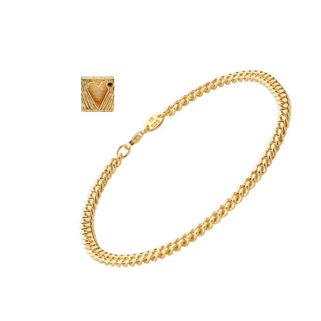 Ix Heart In   Box Bracelet Smykkesæt