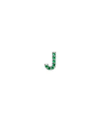 Ix   Green Earring Silver