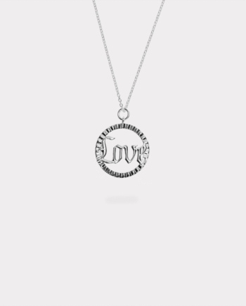 Ix Love Pendant Silver