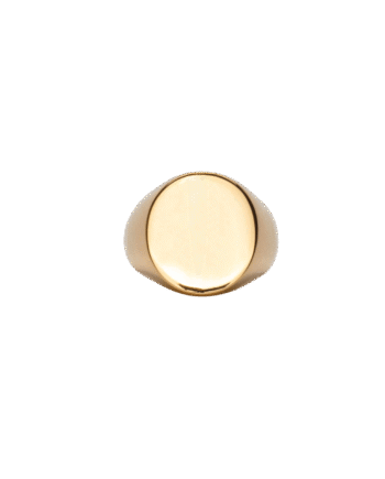 Ix Oval Signet Ring