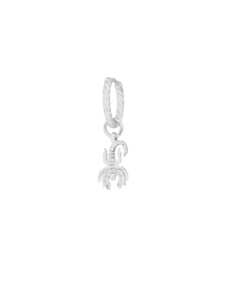 Ix Scorpion Hoop Silver