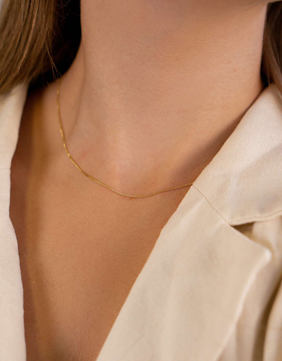 Aurelia Guld Halskæde