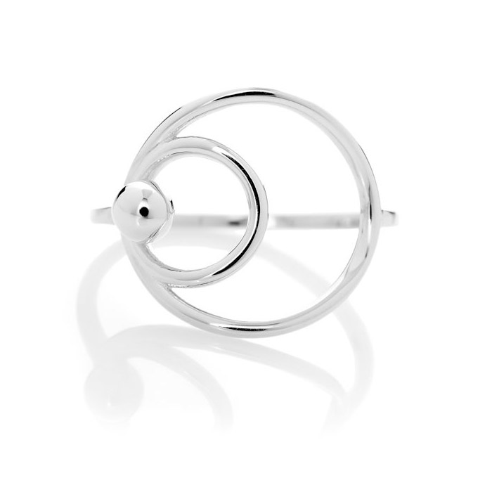 Circle Of Life Ring   Sølv