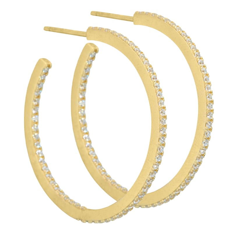 Dafne Hoops   Golden