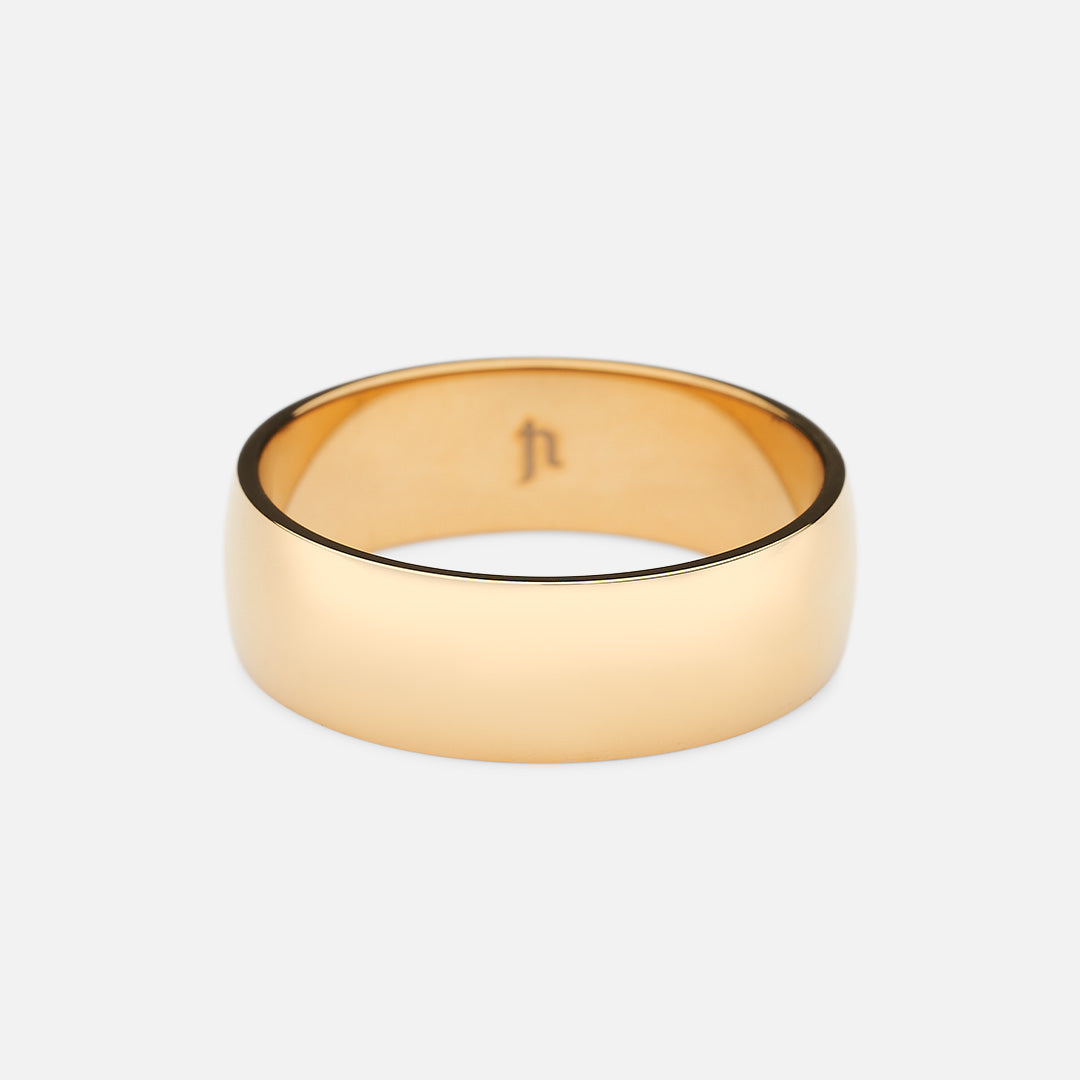 Delicate Ring 18k Guldbelagt 6mm