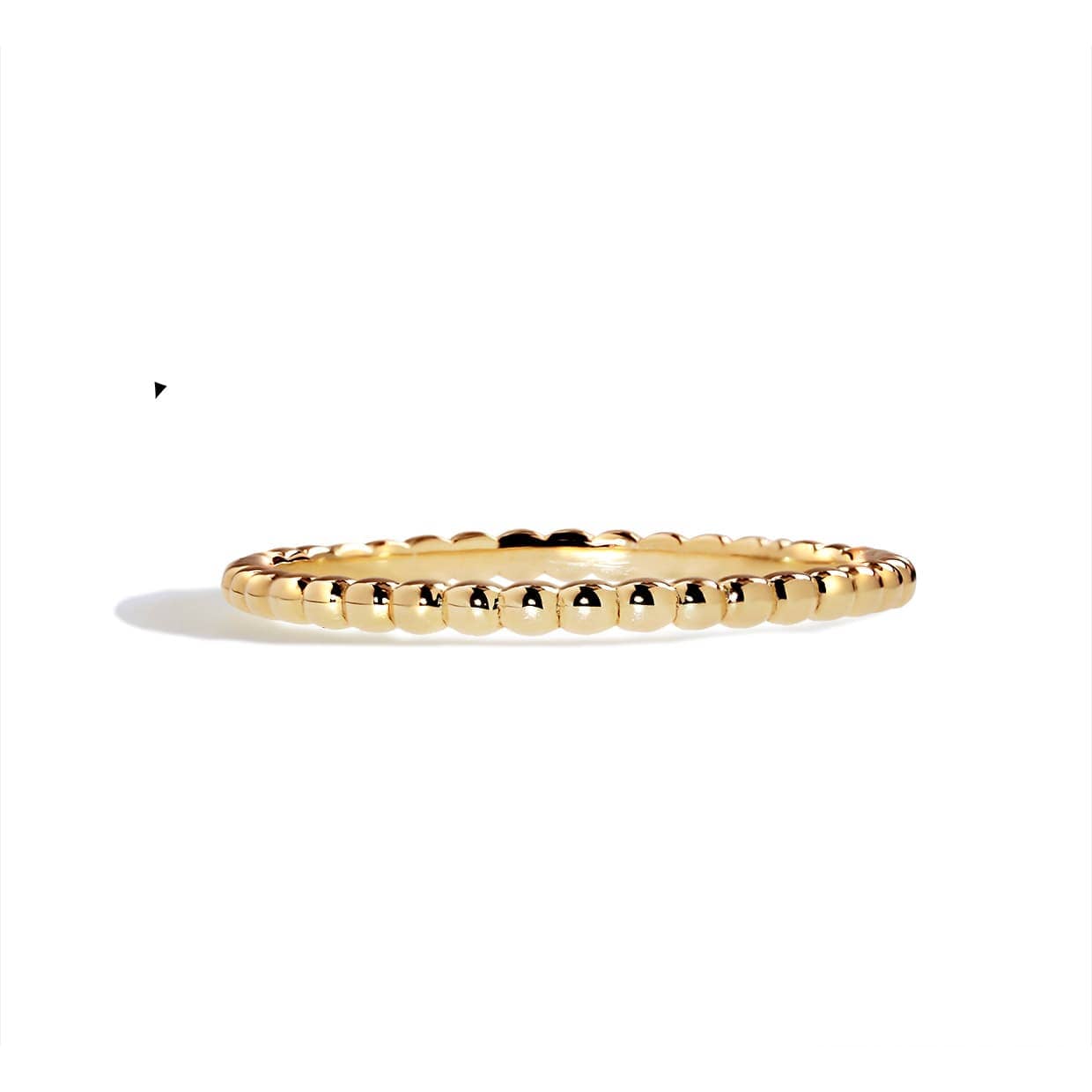 Equestrian Small Dot Ring Forgyldt