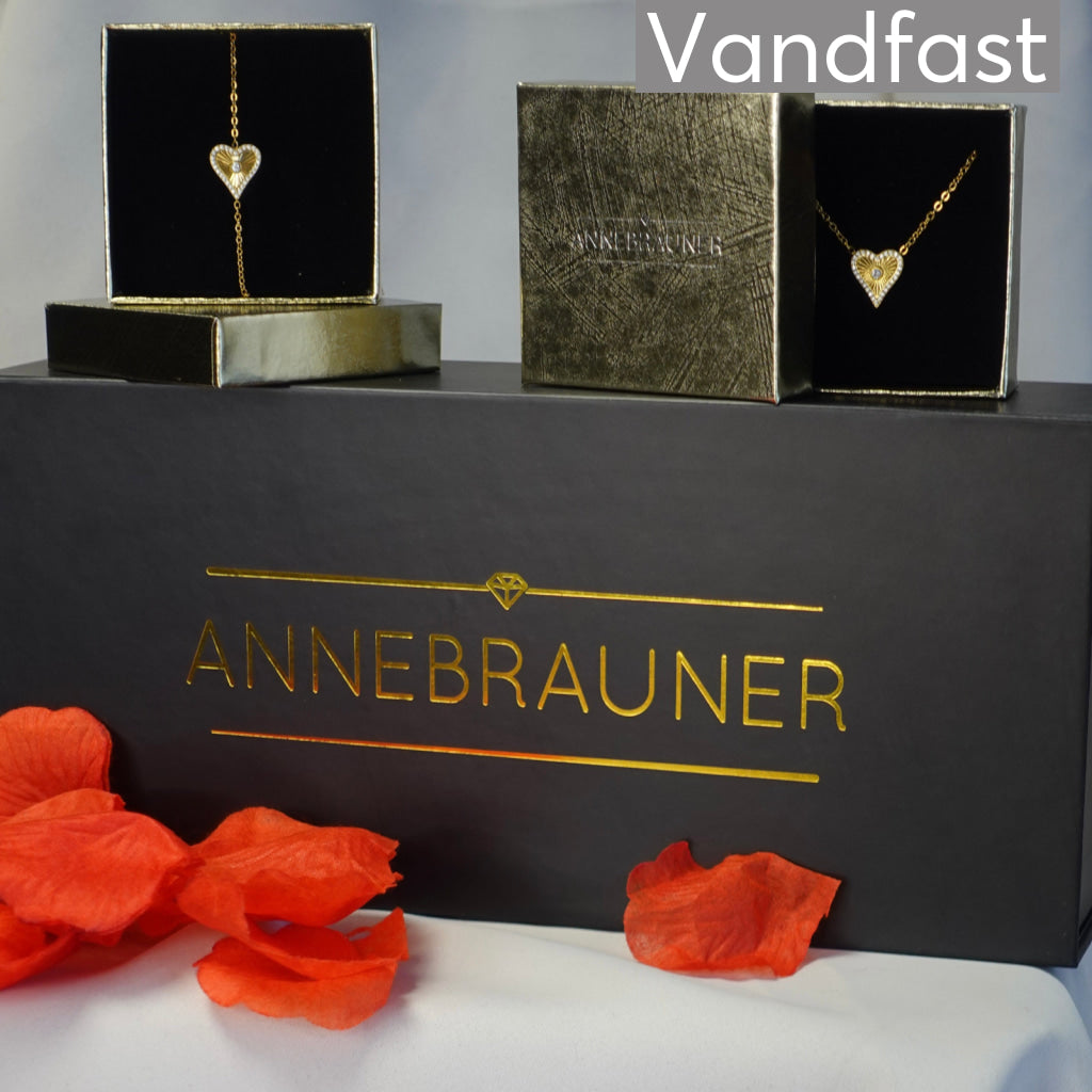 Annebrauner Gavesæt 18k Guldbelagt    Smykker