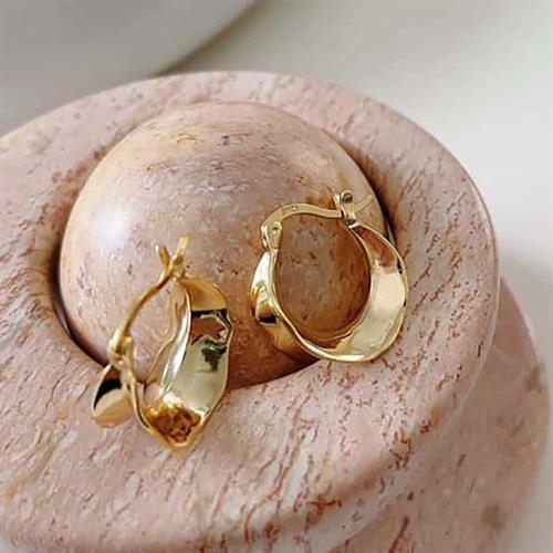 Boom Cat ørering   Sterling 925     Stk