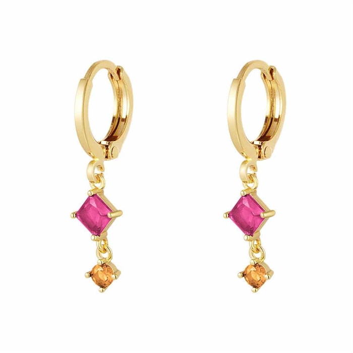 Db Pink Cz ørering