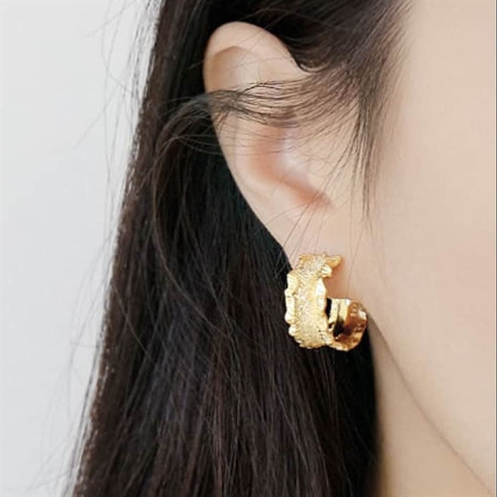 Ear Aeolus ørering   Sterling 18k