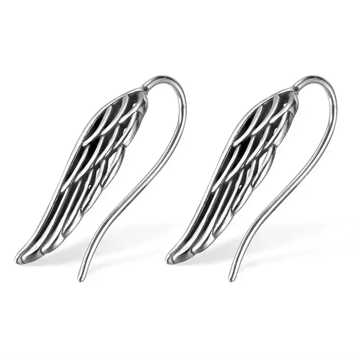 Wing ørering   Rustfri Stål