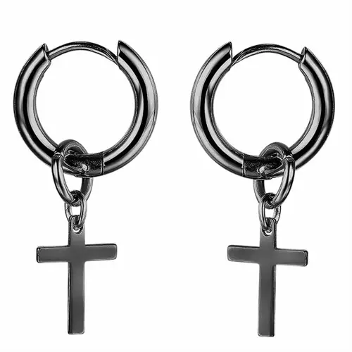 ørering Med Kors Blackcoat
