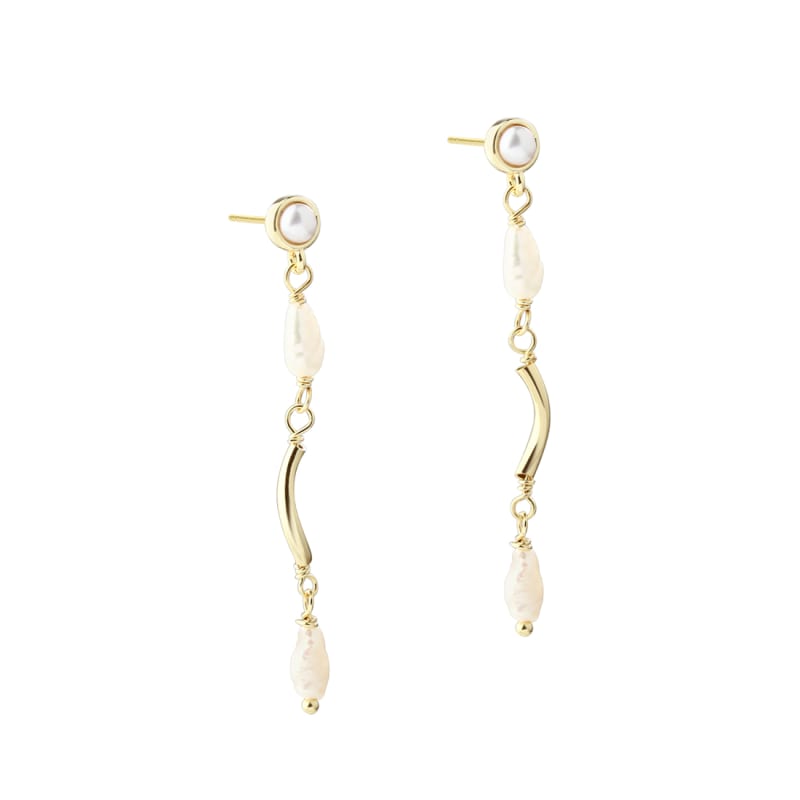 Alura Earstud    Golden