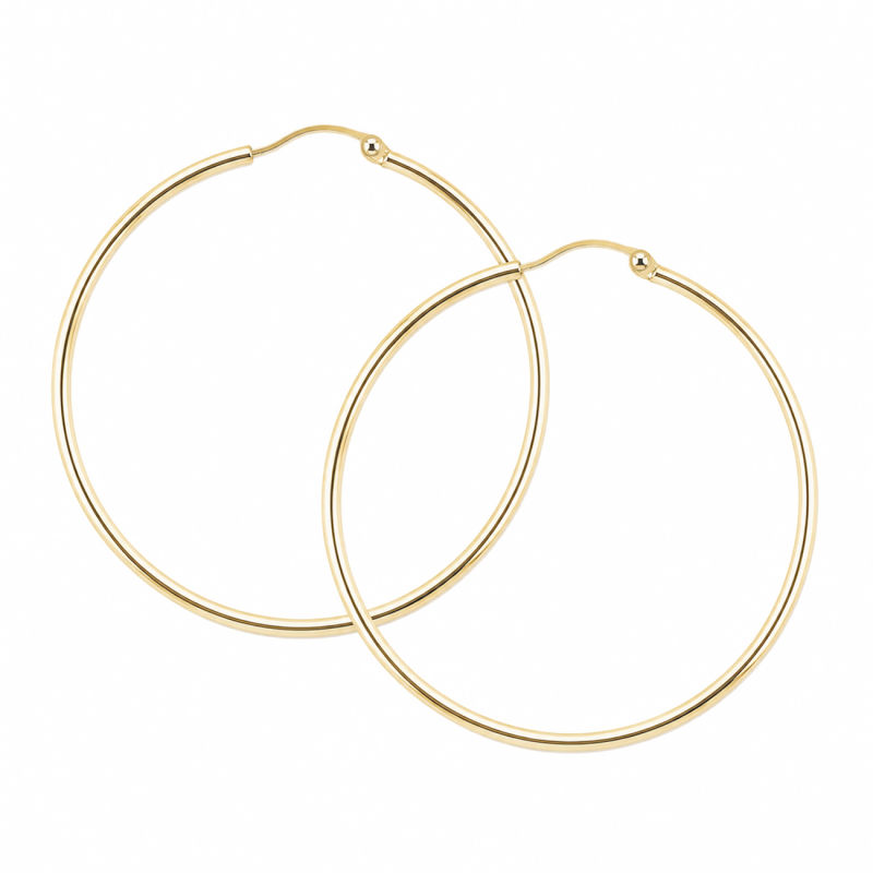 Ana Hoop Medium 30 Mm   Golden