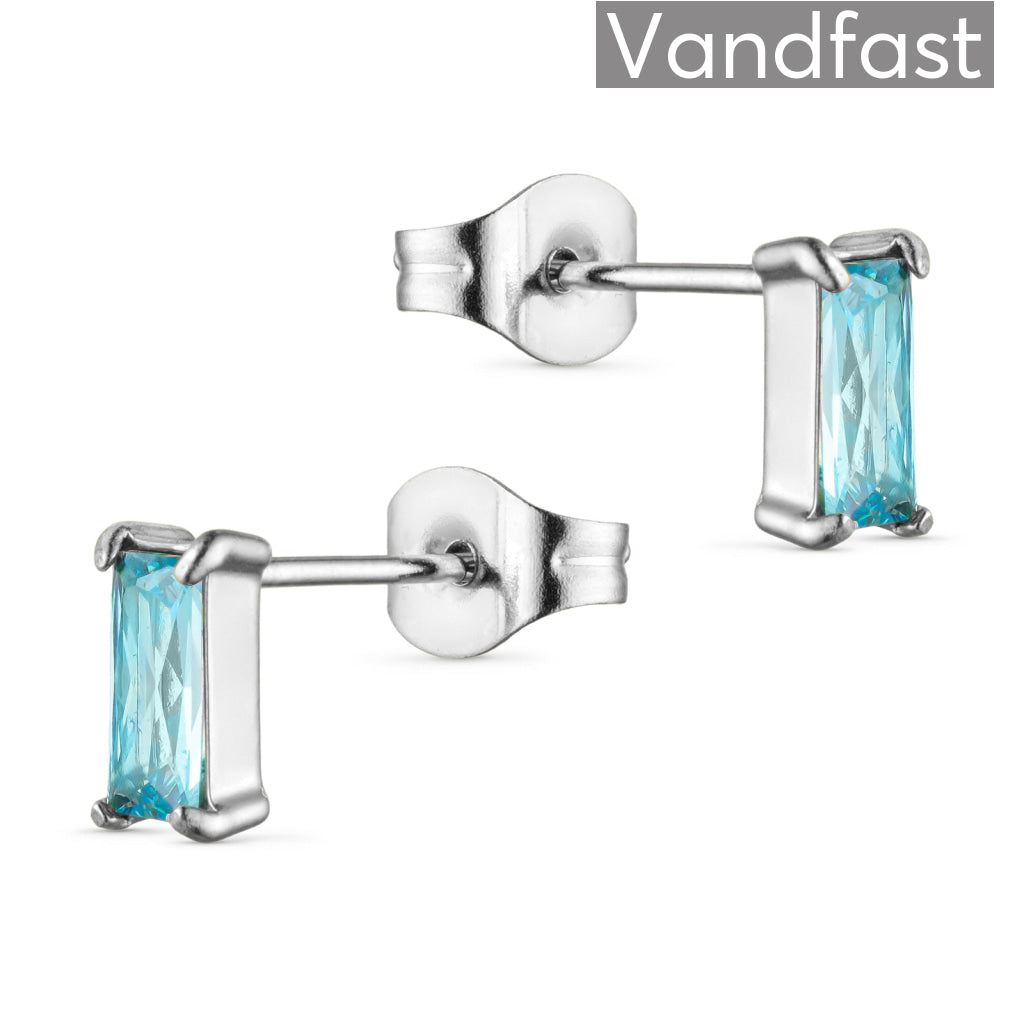 Annebrauner Empress 3x6mm Aquamarine øreringe