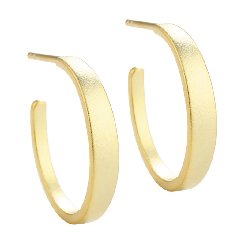 Bb Hoop Sand Small 20 Mm   Golden