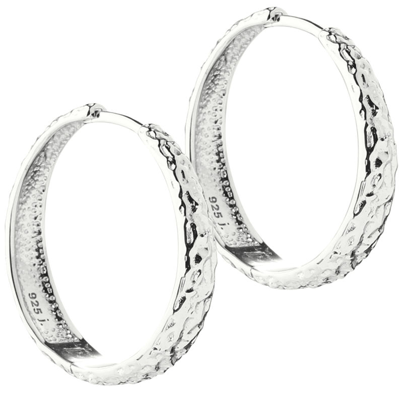Cappa Hoop 25 Mm    Silver