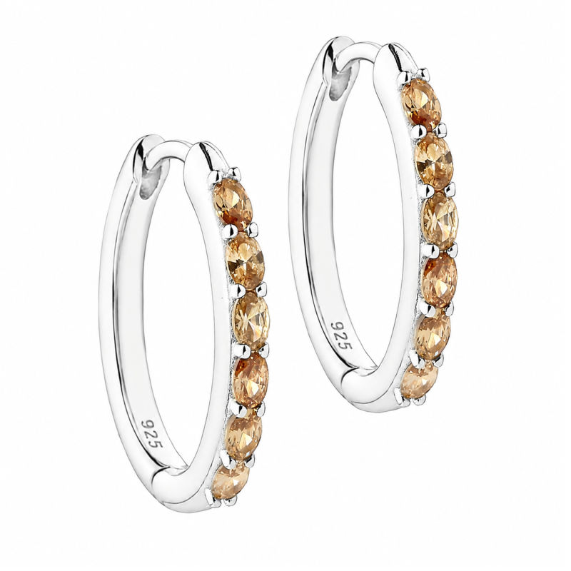 Champella Hoop 20 Mm  Silver