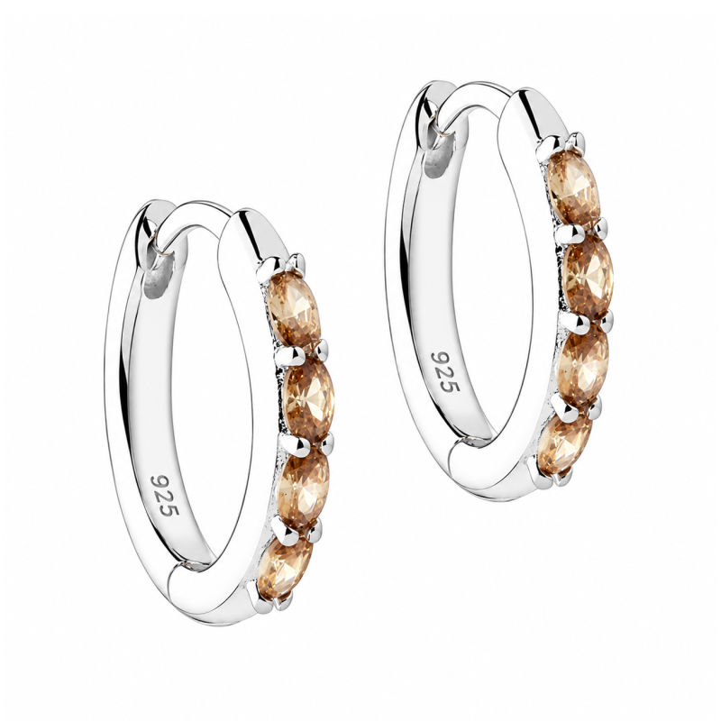 Champella Hoop 15 Mm  Silver