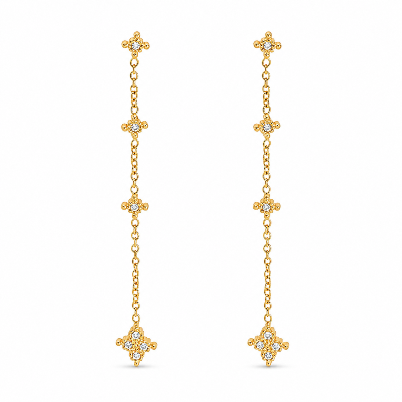 Claire Square Earring   Bay