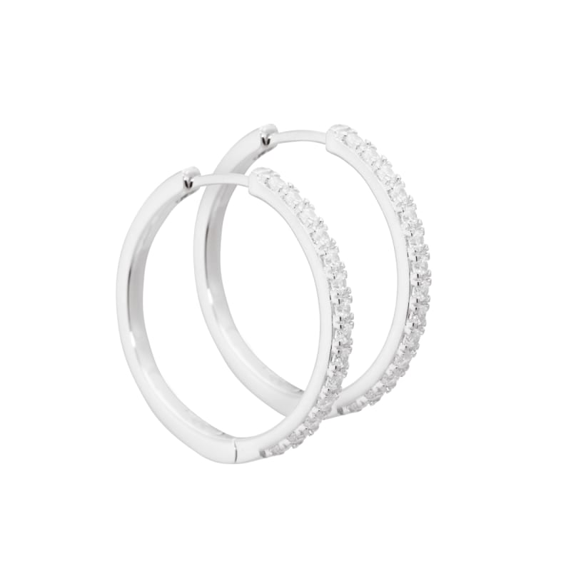 Darling Hoop 25 Mm    Silver