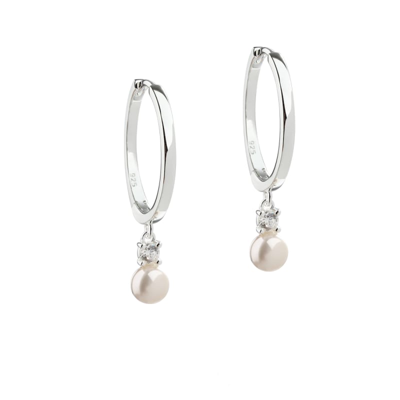 Darling Bubbels Maren Hoop   Silver